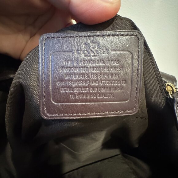 ✨ Coach Taylor Tote | Pink Metallic Pebble Leather ✨ - Picture 12 of 12